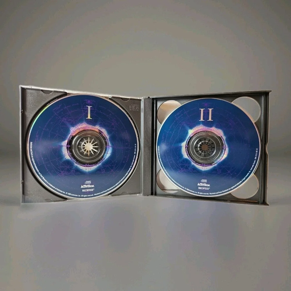 Zork Nemesis: The Forbidden Lands Macintosh 1996 Activision - 3 Discs‎ Macintosh
